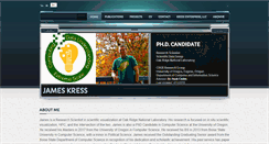 Desktop Screenshot of jameskress.com