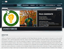 Tablet Screenshot of jameskress.com